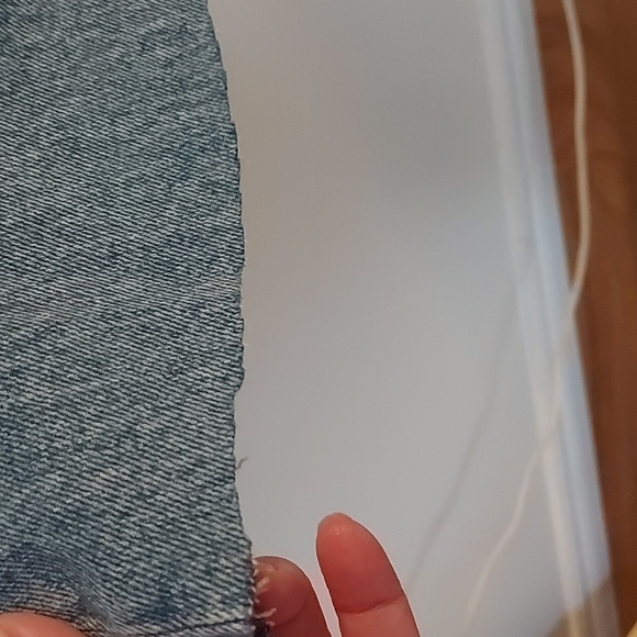 NWT American Eagle 90s Bootcut Jeans Cropped Medium Wash Size 20 - Picture 6 of 9